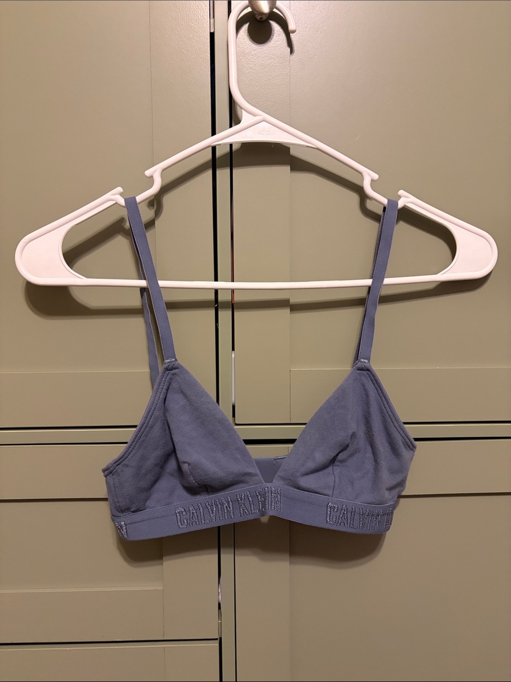 Calvin Klein Bralette - Soft Cotton Triangle Bra